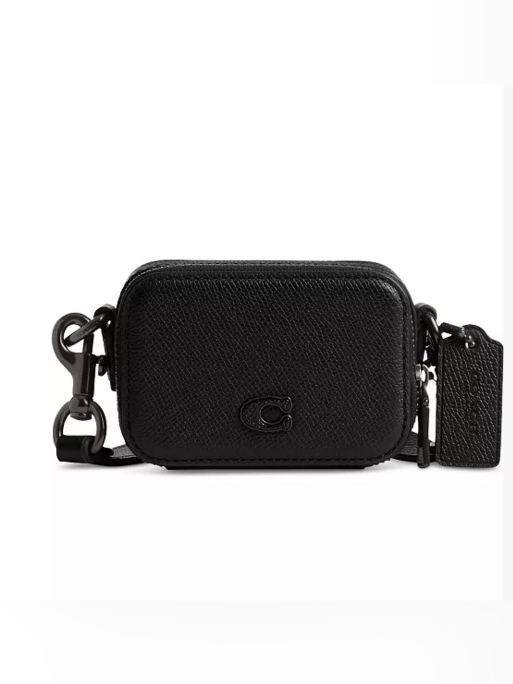COACH - Crossgrain Leather Crossbody Pouch